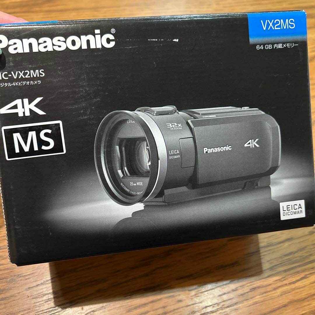 Panasonic HC-VX2MS 4Kビデオカメラ