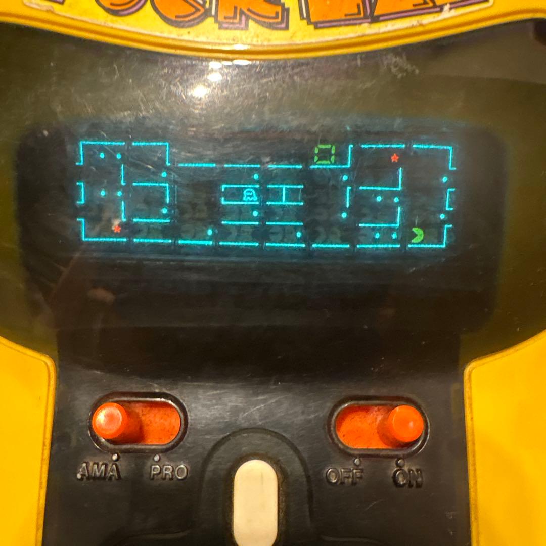 TOMY パックマン レトロゲーム　作動品　LSIゲーム