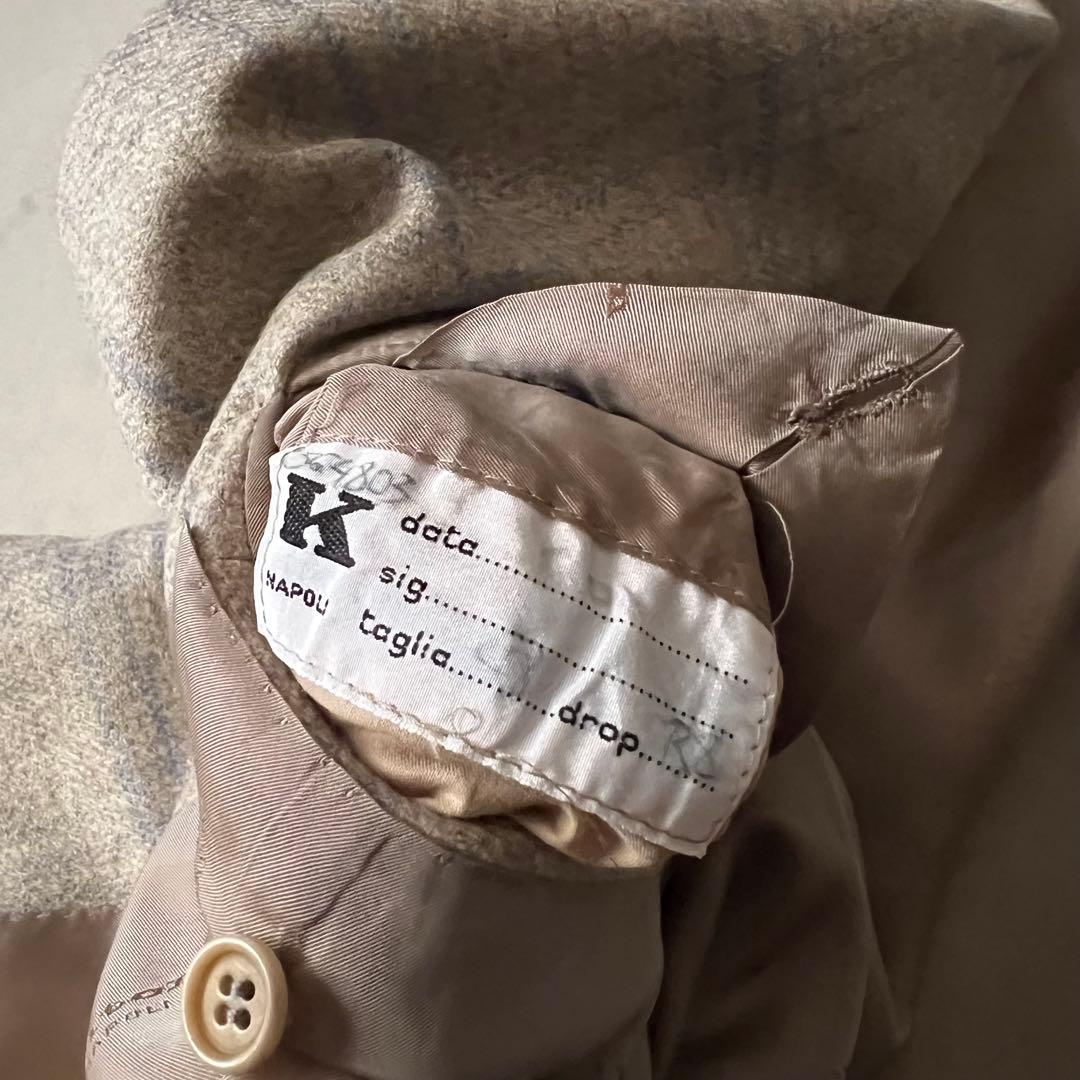ほぼ未使用 Kiton キートン カシミヤ100% テーラードジャケット 48