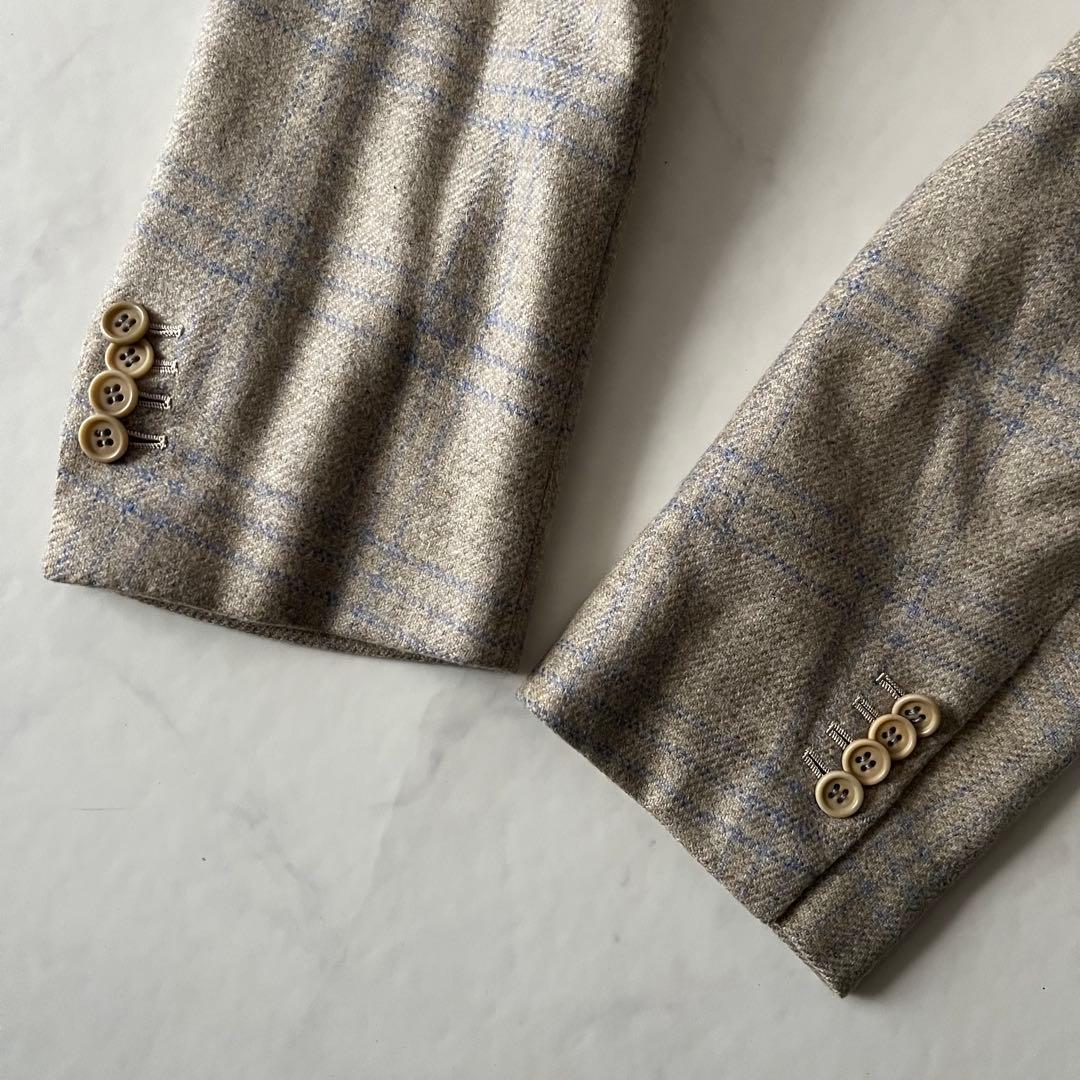 ほぼ未使用 Kiton キートン カシミヤ100% テーラードジャケット 48
