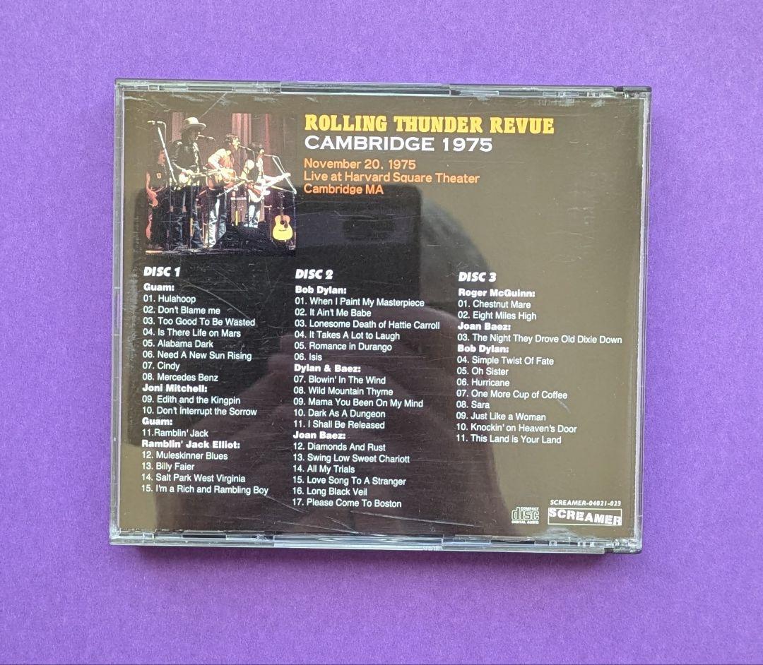 洋楽 Bob Dylan / RTR Cambridge 1975 (3CD)