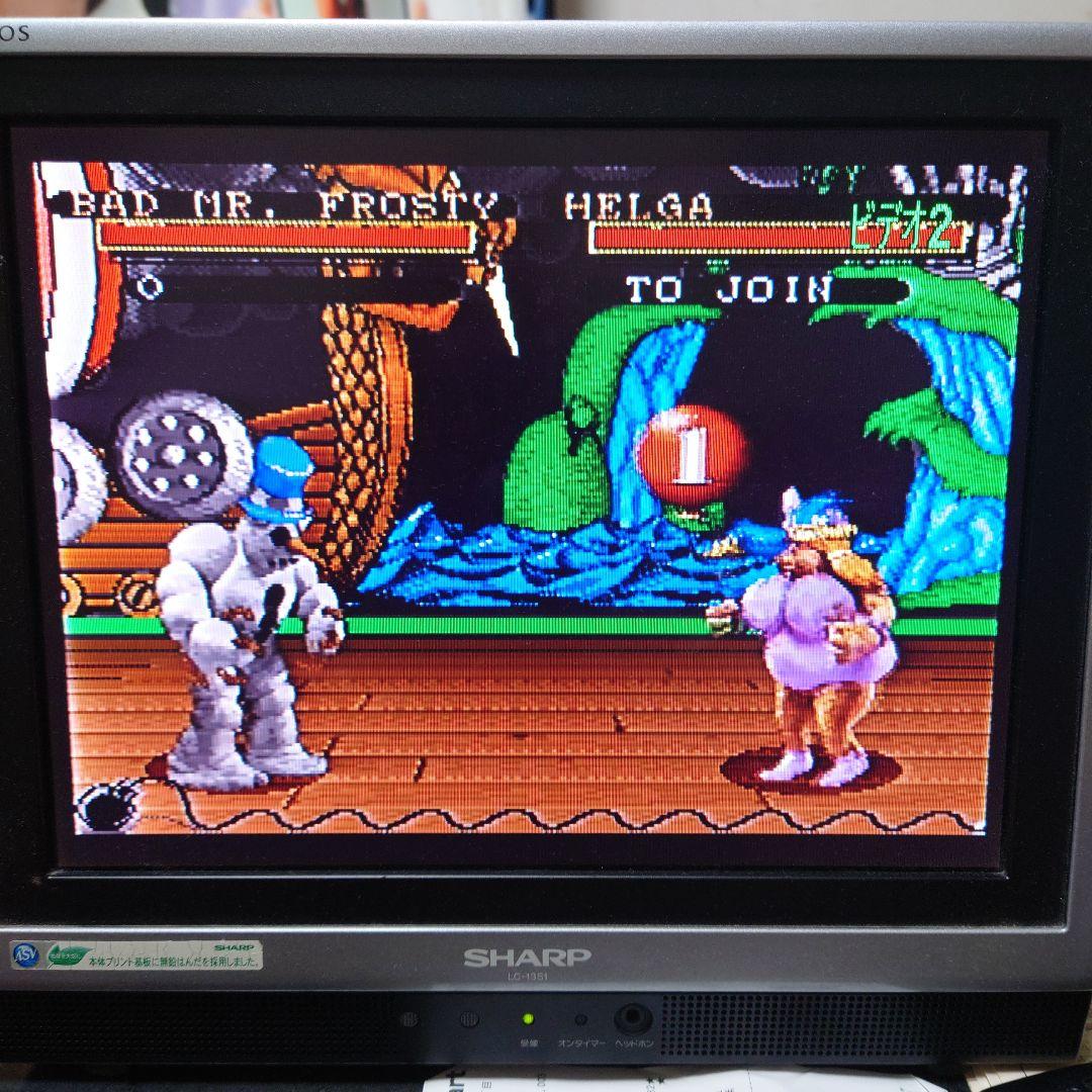 海外版スーパーファミコンクレイファイター