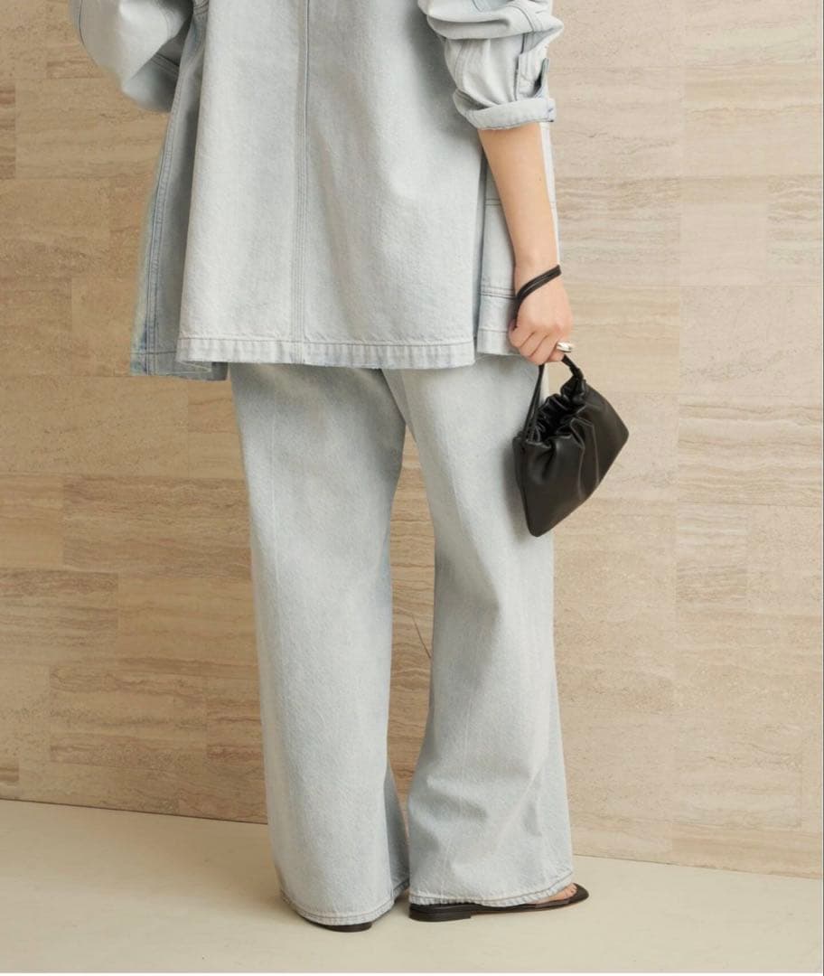 Plage bleach soft デニムパンツ