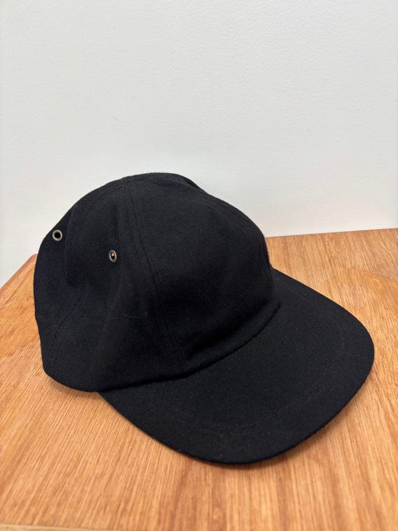 NOROLL 黒 6パネルキャップ