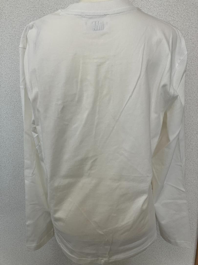 新品アミパリス(AmiParis)　ロングTシャツ　Sサイズ　白