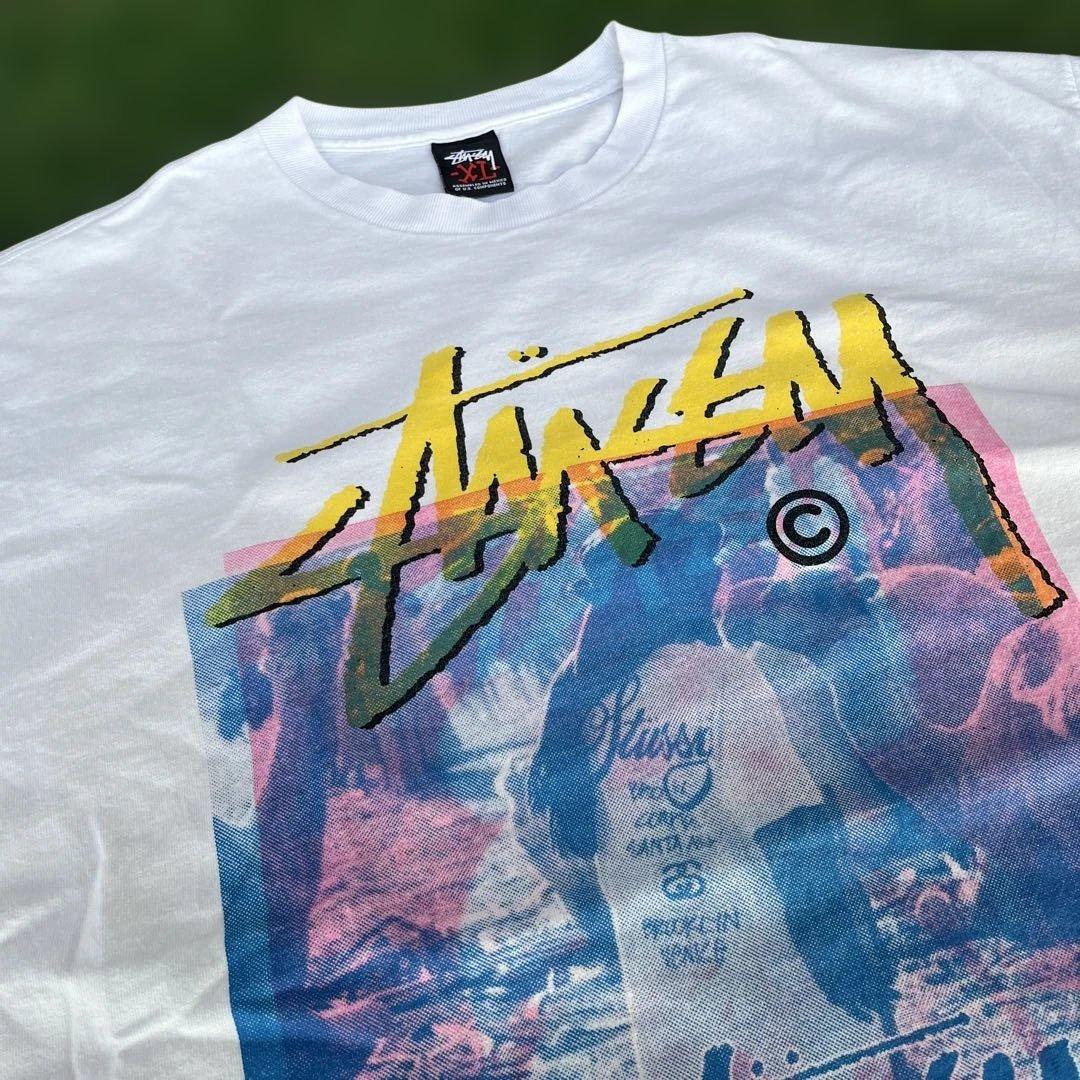 STUSSY フォトtシャツ00s XL ステューシー