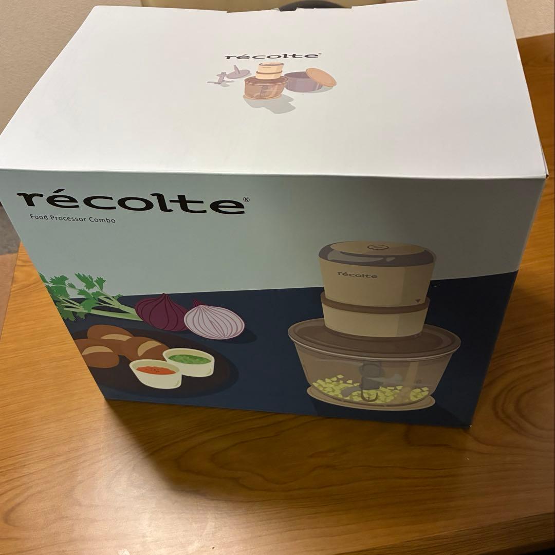 レコルト フードプロセッサー コンボ /クリームホワイトRCP-6（W）