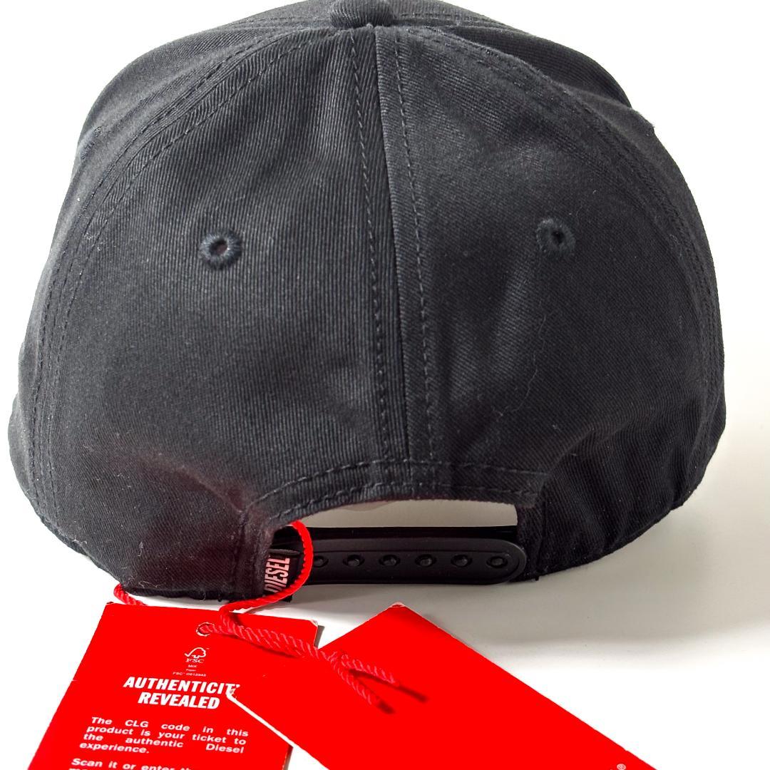 【未使用品】DIESEL C-RUNE SNAPBACK CAP D ROGO