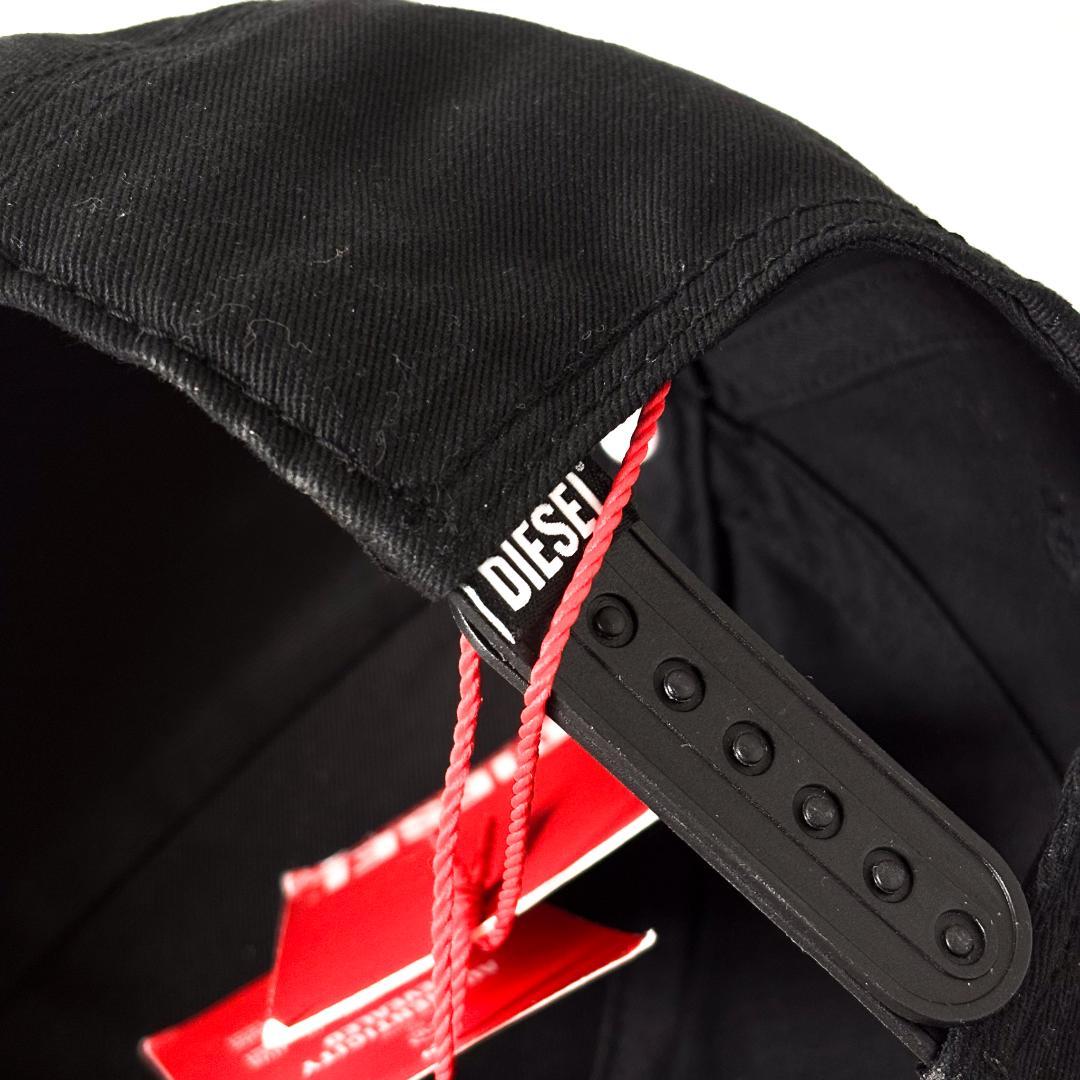 【未使用品】DIESEL C-RUNE SNAPBACK CAP D ROGO