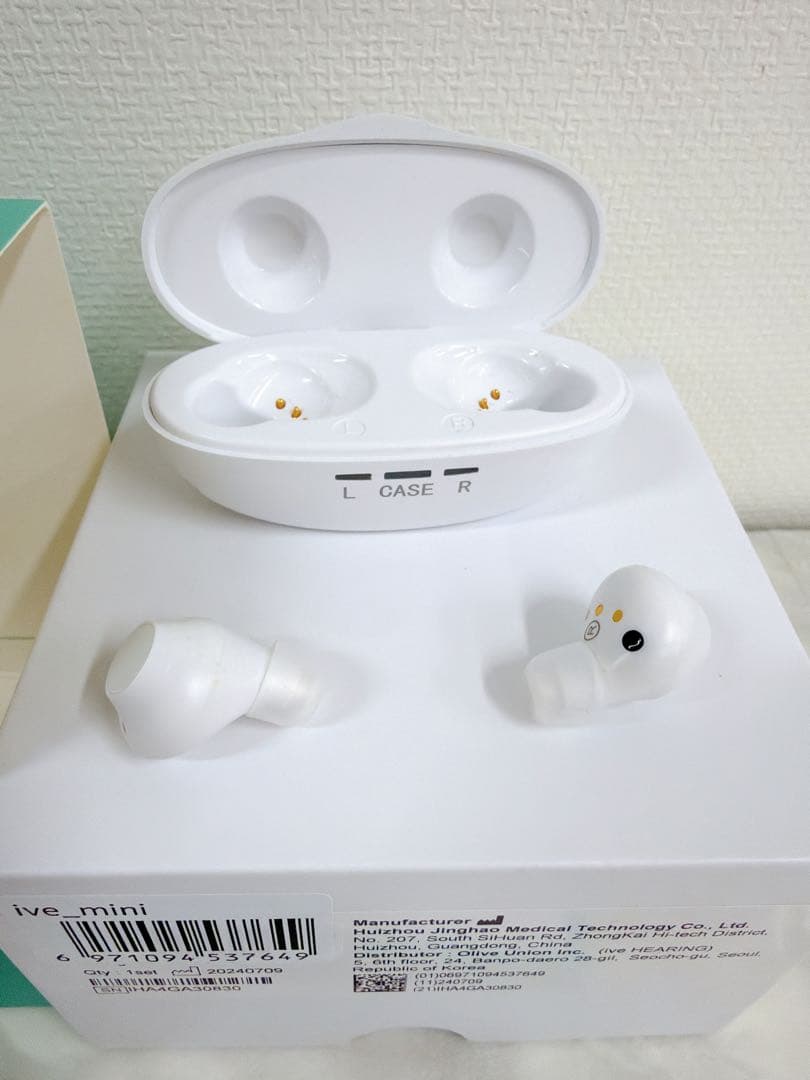 Olive Union イヤホン 集音器 ive mini 美品☆