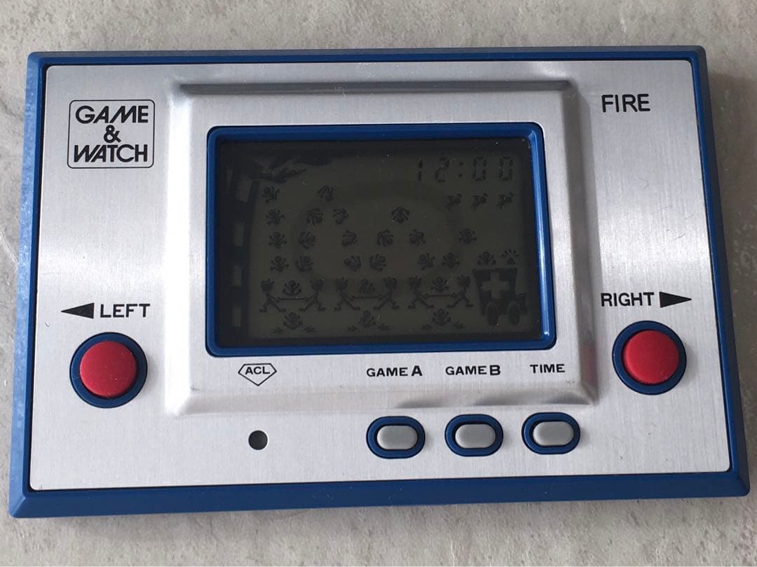 ❇️初期版・希少機種❇️美品　任天堂　ゲームウォッチ　ファイア