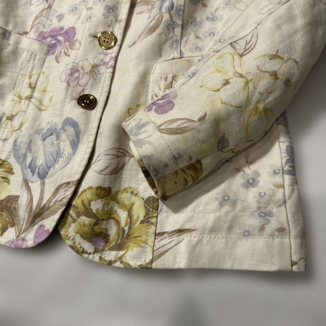 ETRO エトロ　麻素材ジャケット