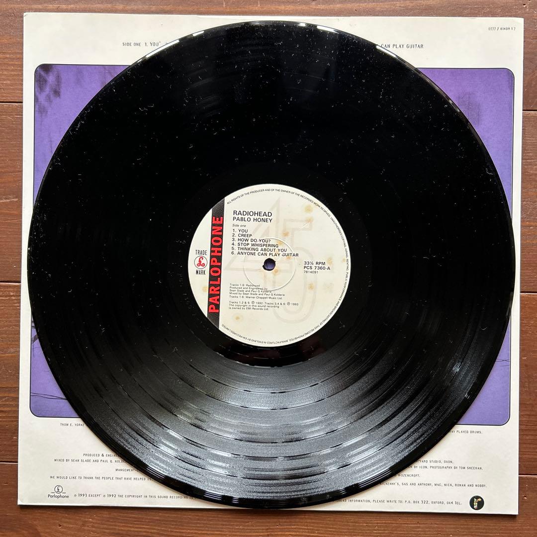 RADIOHEAD / Pablo Honey 12インチレコード