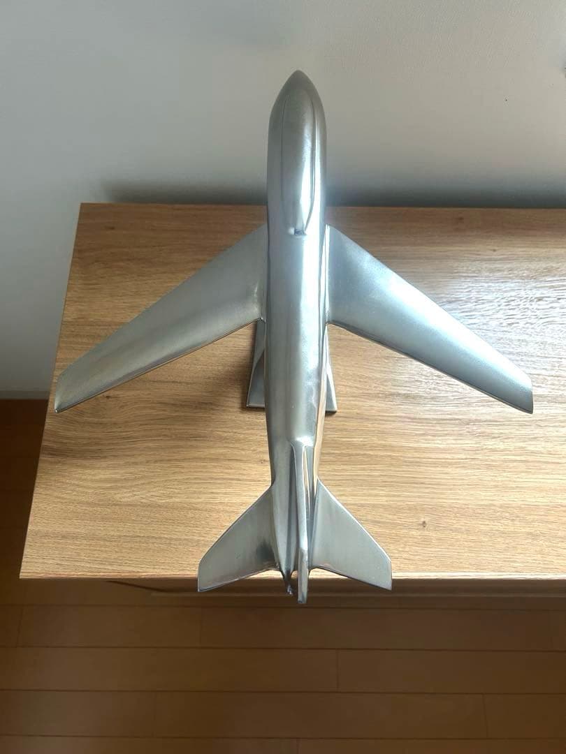 メタル製 旅客機模型 インテリア置物　オブジェ
