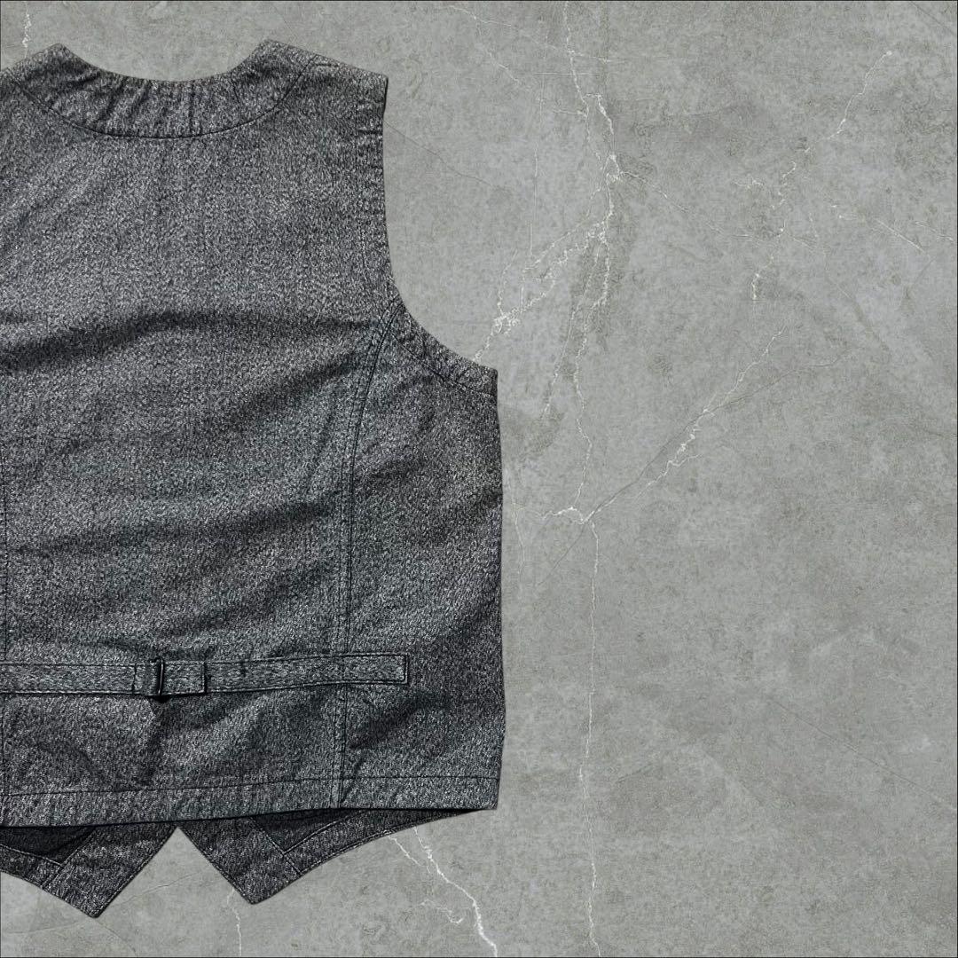 JAPAN BLUE JEANS 日本製 アーバンコットンワークベスト撚り杢XL