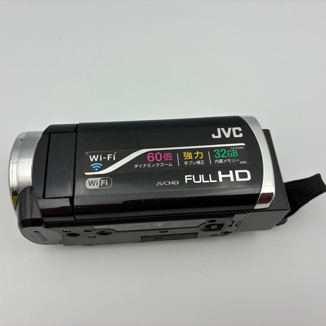 美品★ Wi-Fi JVC Everio GZ-EX380 動作品 軽量 4０倍