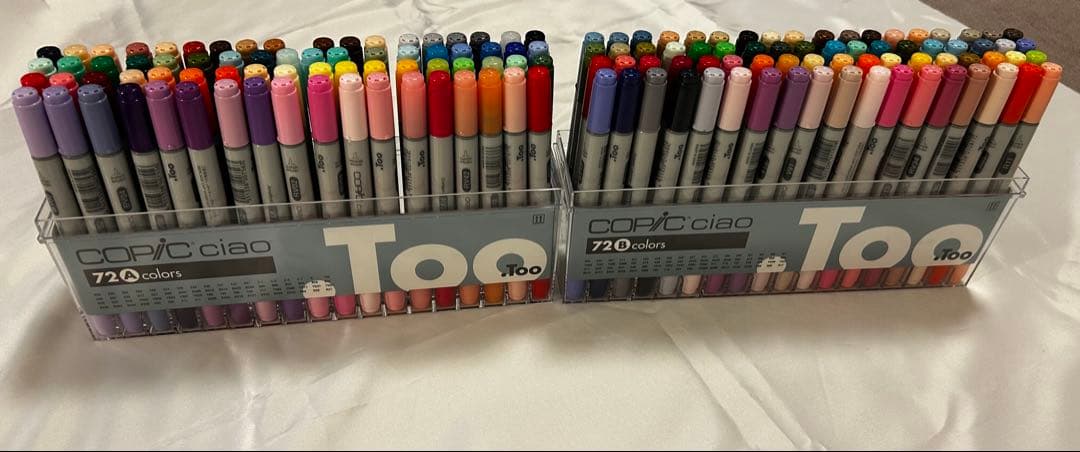 Copic Ciao 72色 ほぼ半額　マーカーセット旧A&Bセット