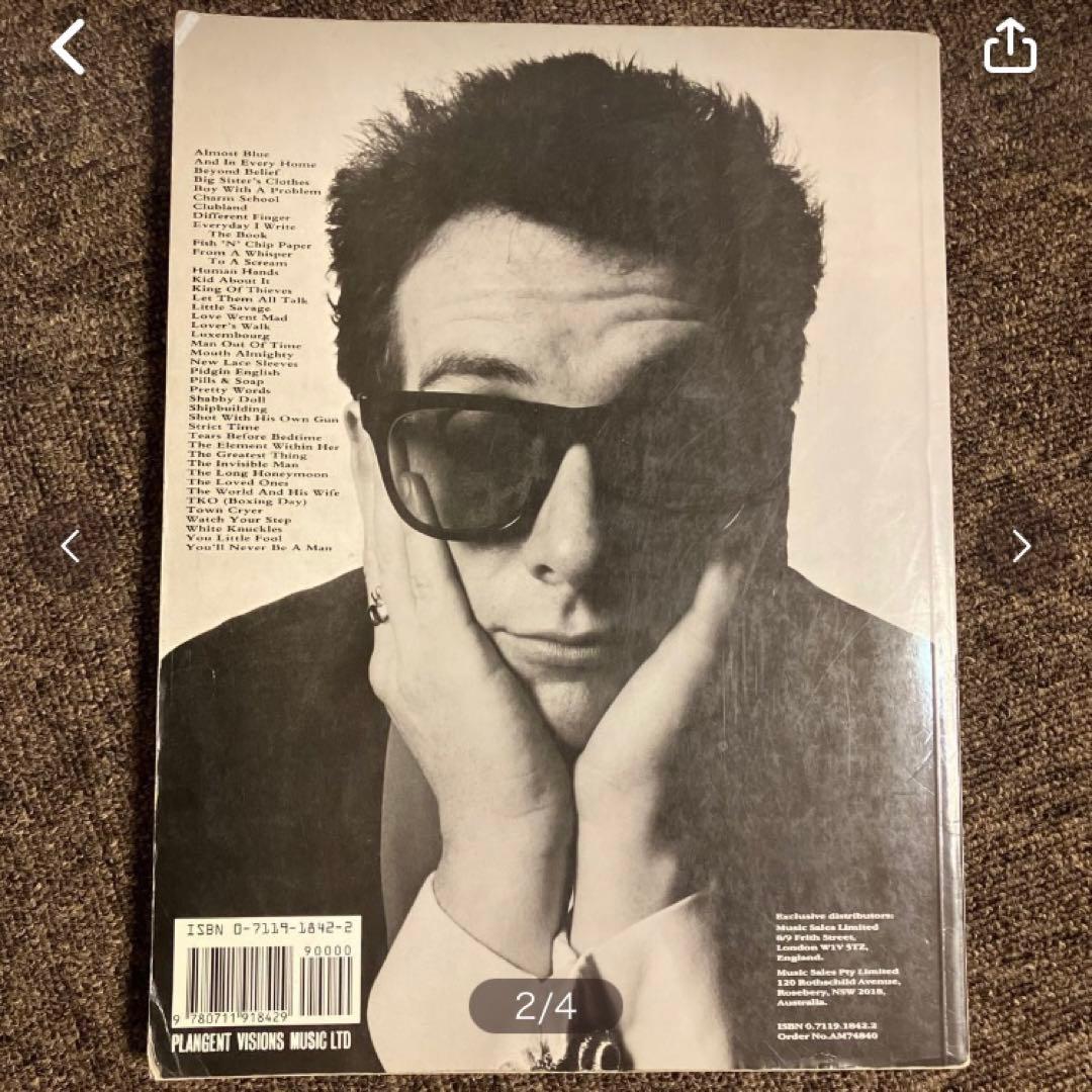 エルヴィス・コステロ　スコア Elvis Costello