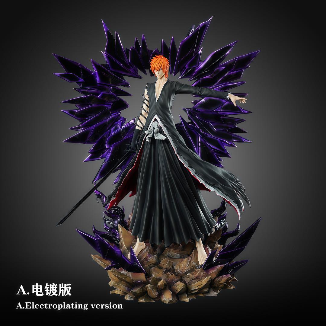 ブリーチ　黒崎一護　天鎖斬月　ガレージキッド　フィギュア