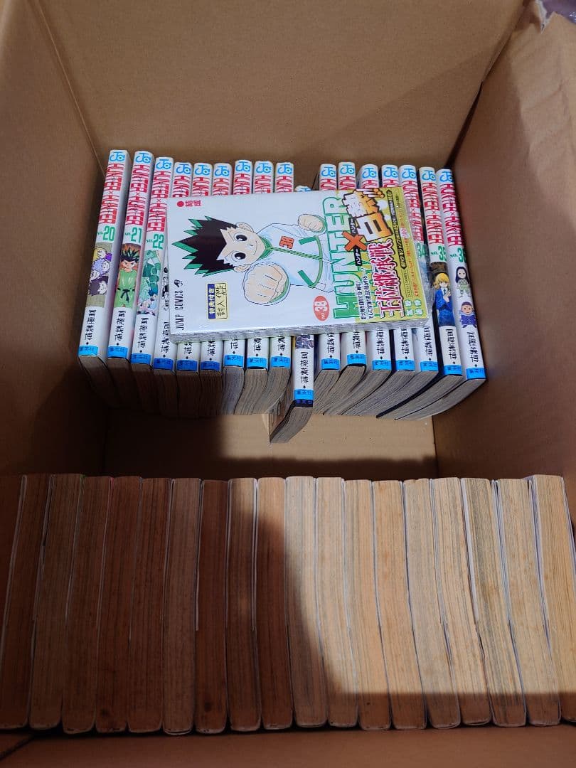 全巻セット　ハンターハンター　1〜37＋新品38巻セット