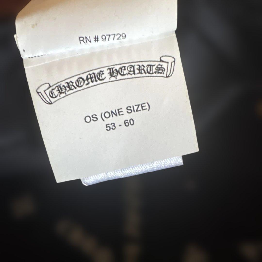 【希少カラー】CHROME HEARTS ch クロスパッチ キャップ 黒 黄