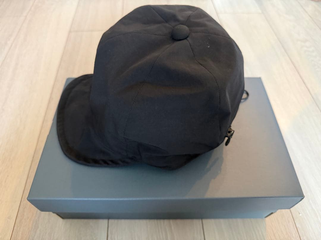 CIVILIZED シヴィライズド VELOCITY CAP 黒 フード内蔵
