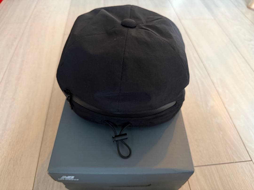 CIVILIZED シヴィライズド VELOCITY CAP 黒 フード内蔵
