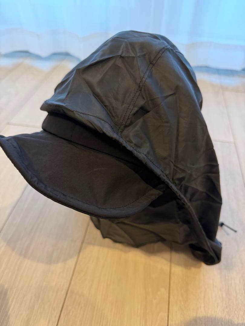 CIVILIZED シヴィライズド VELOCITY CAP 黒 フード内蔵