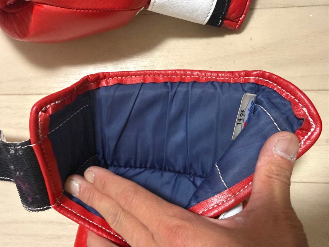 H*h様 ボクシンググローブ 14 oz レッド