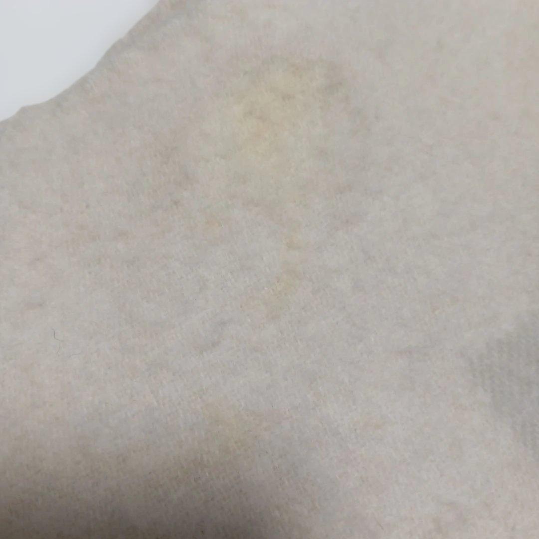 【お買い得】LOUIS VUITTON ロゴ入りマフラー グレージュ色訳あり
