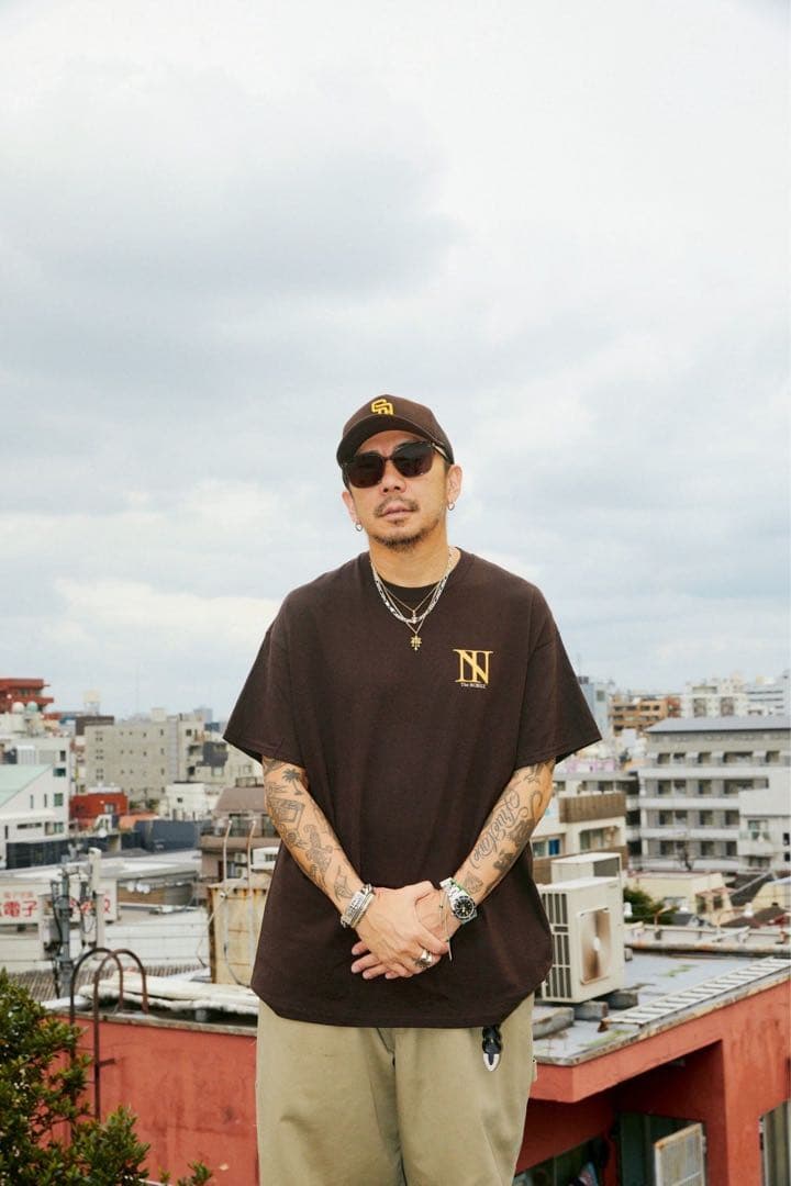 The BONEZ① ブラウン バンT Jesse RIZE JSF