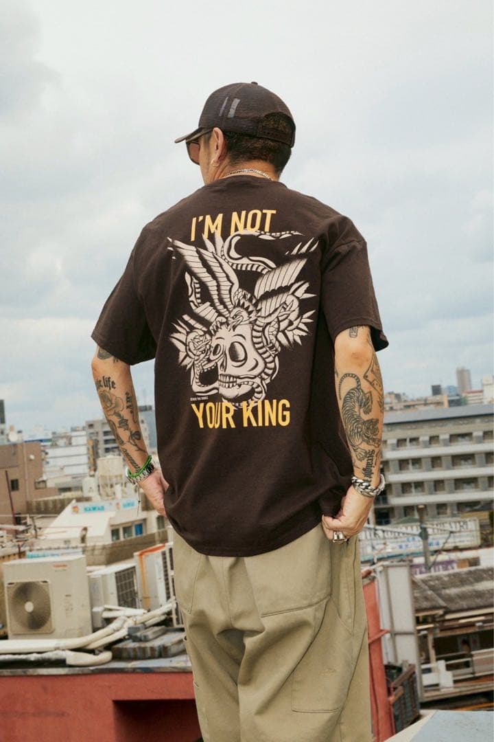 The BONEZ① ブラウン バンT Jesse RIZE JSF