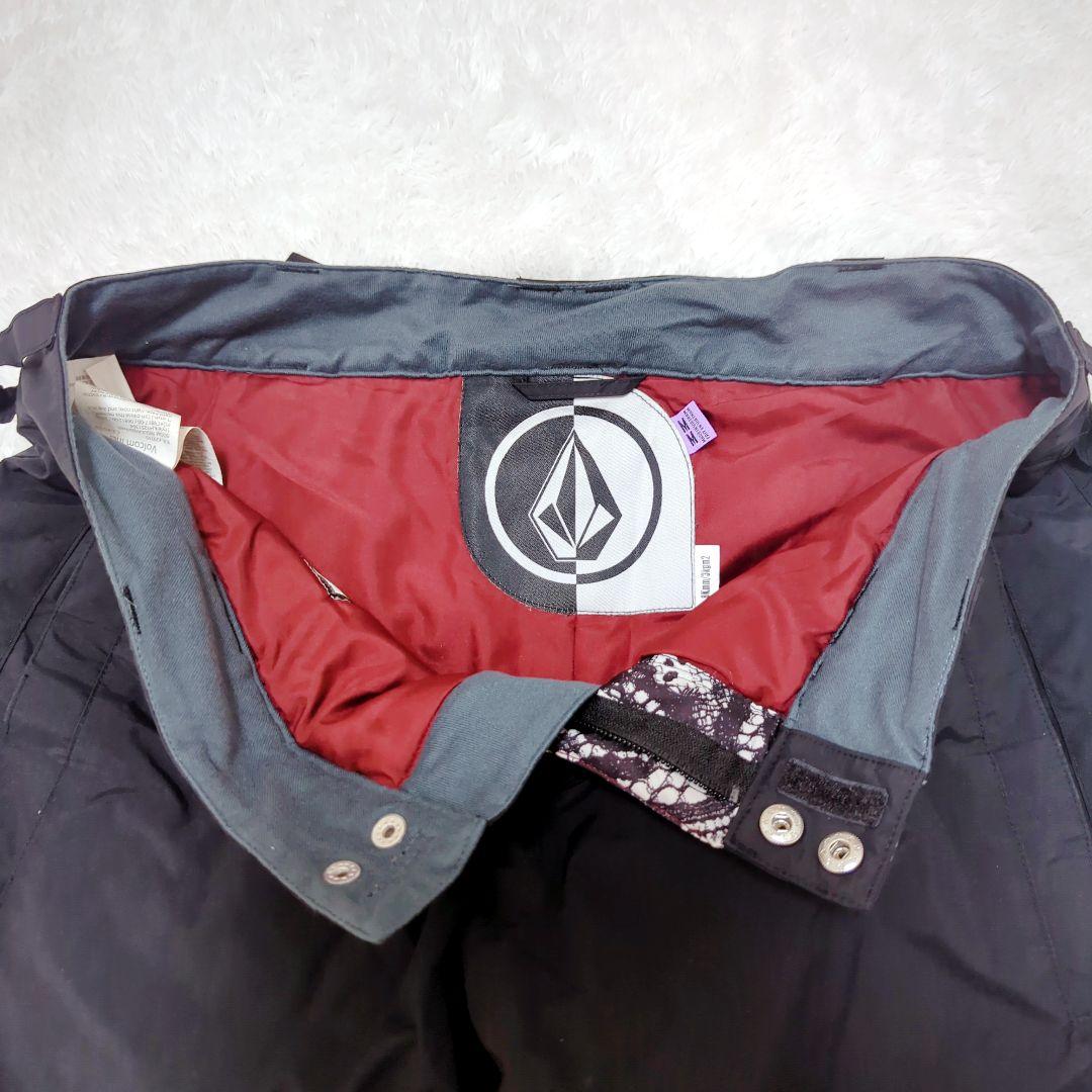 VOLCOM ボルコム スノボウェア パンツ 黒 Mサイズ スキーウェア 裏起毛