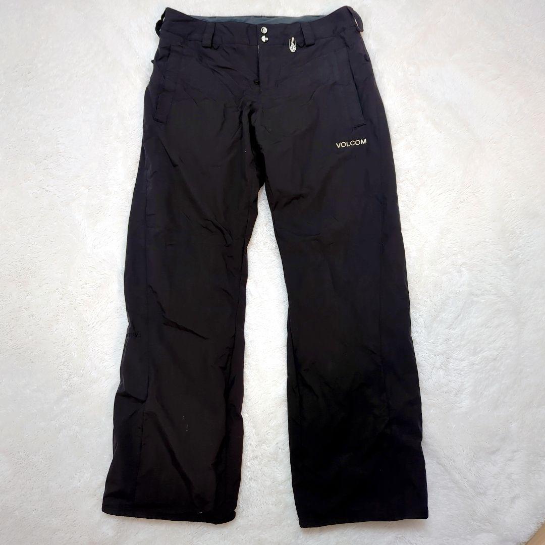 VOLCOM ボルコム スノボウェア パンツ 黒 Mサイズ スキーウェア 裏起毛