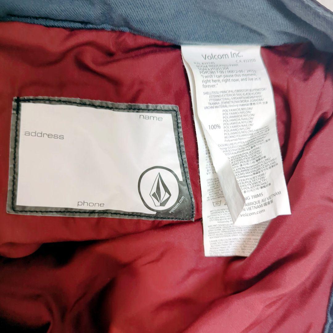 VOLCOM ボルコム スノボウェア パンツ 黒 Mサイズ スキーウェア 裏起毛