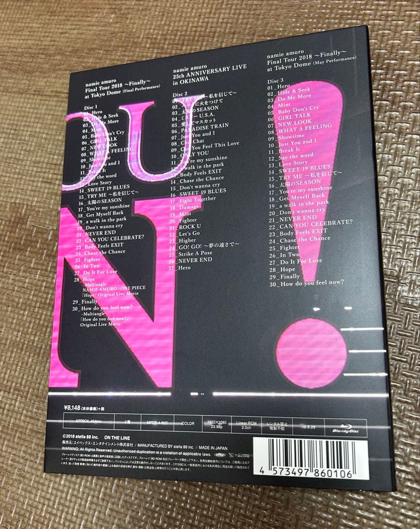 安室奈美恵 Finally Final Tour 2018 BluRay