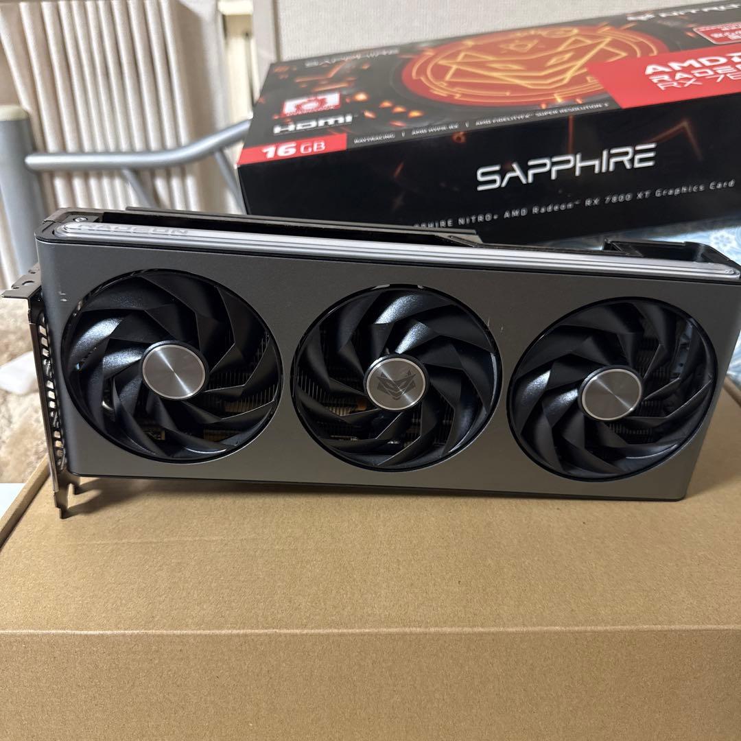 グラフィックボード・グラボ・ビデオカード Sapphire Radeon RX 7800 XT Nitro+ 16GB