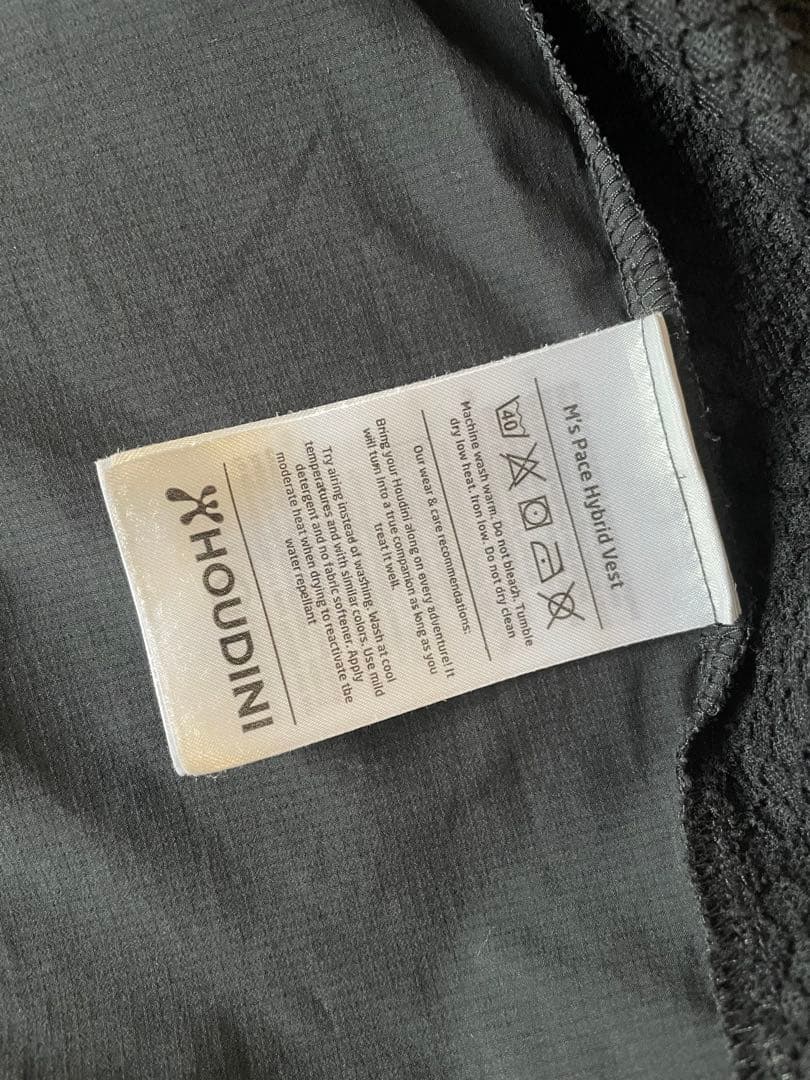 HOUDINI フーディニ Pace Hybrid Vest サイズL