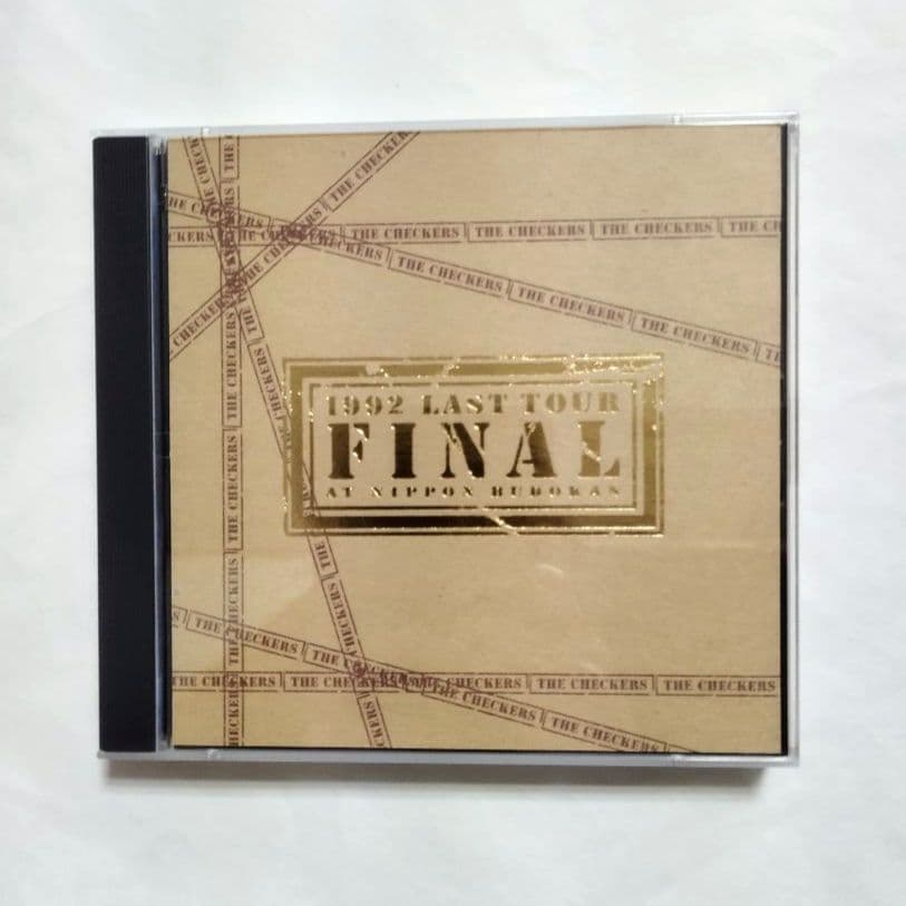 チェッカーズ 1992 LAST TOUR FINAL AT 日本武道館 DVD