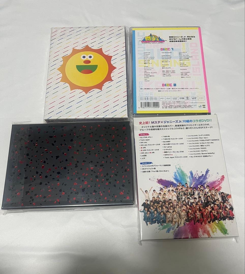 Aぇ! group、関西ジュニア　ライブDVDセット　4点