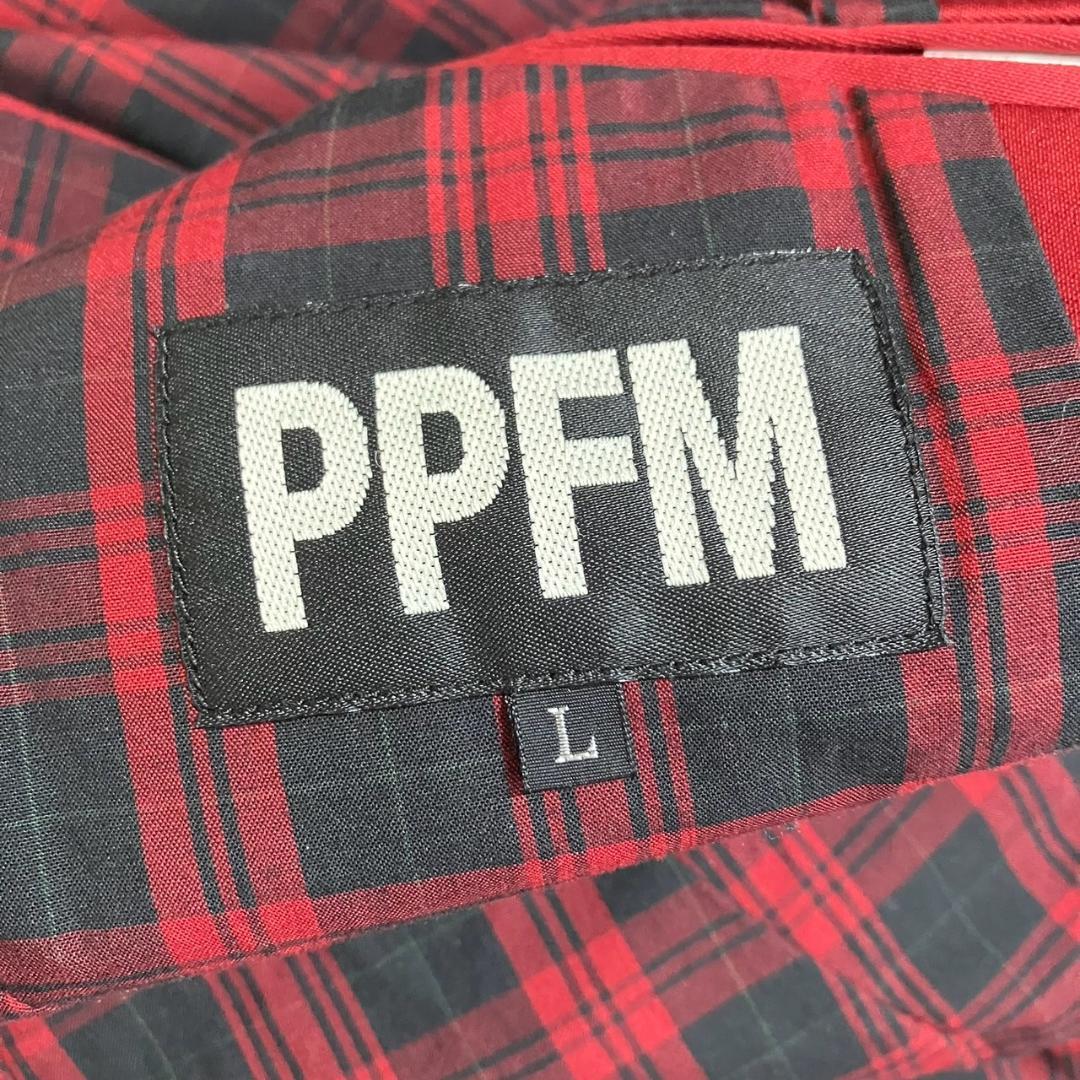 00s PPFM テーラードジャケット 赤 裏地チェック アーカイブ N631
