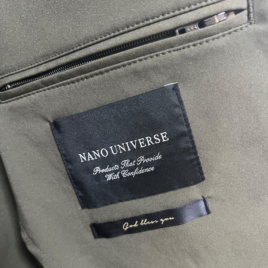 【美品】Nano universeナノユニバース　ダメリーノ　スーツセットアップ