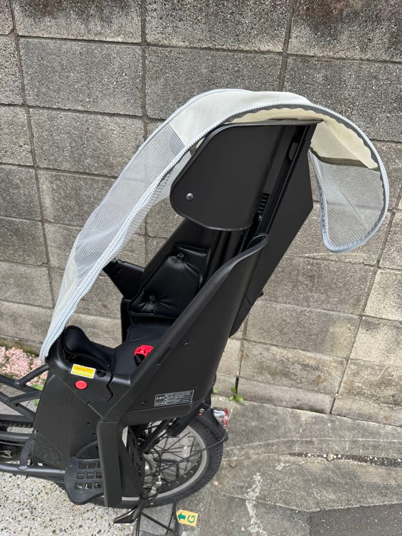 ★新品・未使用★chibito 自転車 後ろ用 チャイルドシート カバー