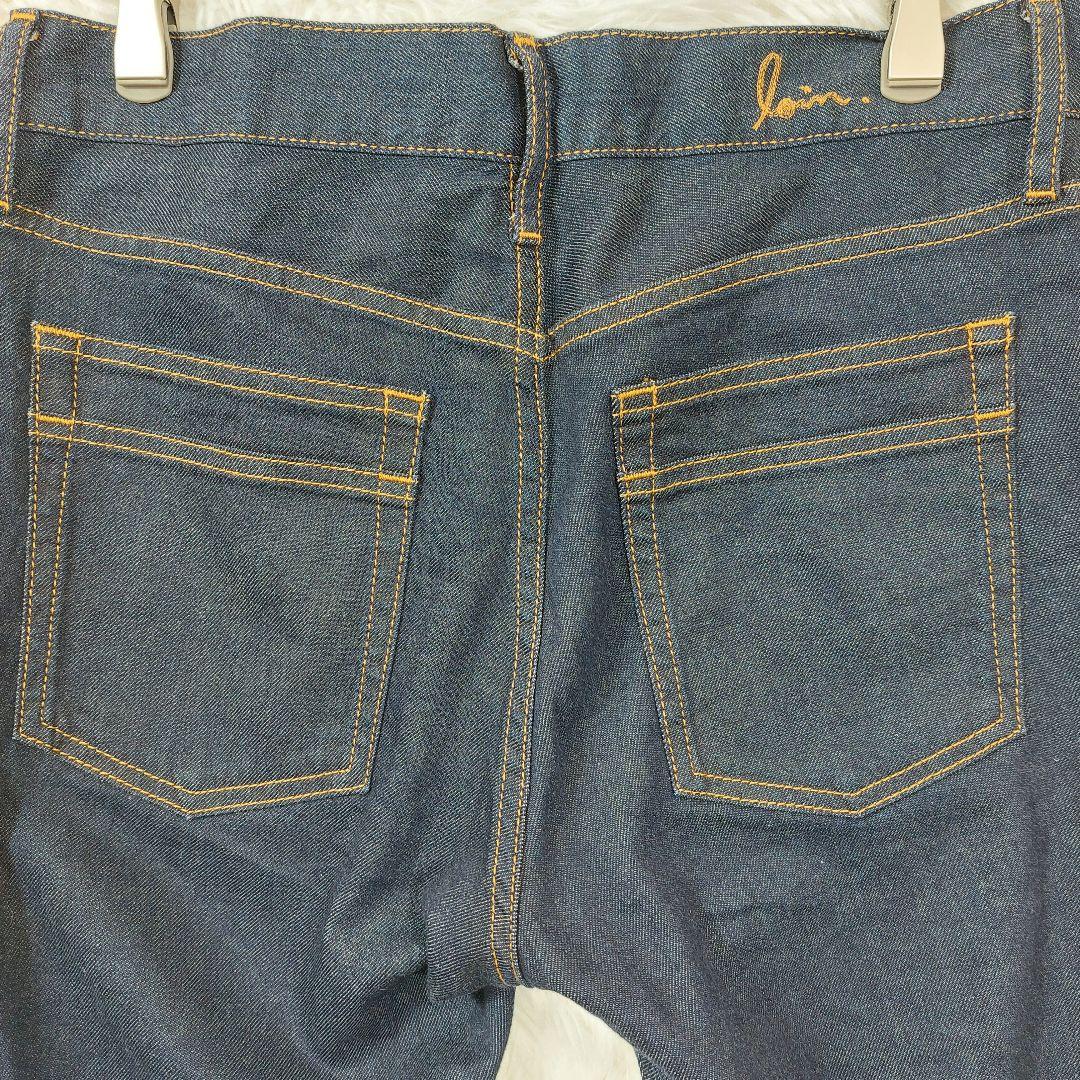 美品★ロワン　loin.　スリムデニムパンツ　井川遥　3 インディゴ　ストレッチ