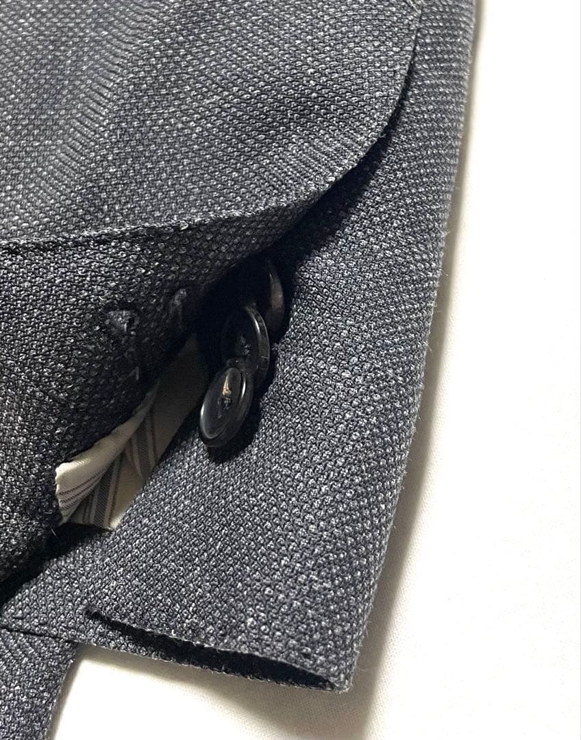 【美品】LARDINI ウール/シルク/リネン ジャケット ハンガー付き44