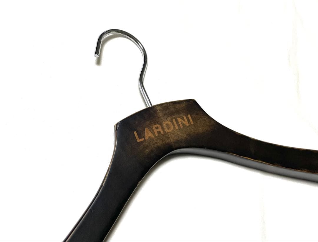 【美品】LARDINI ウール/シルク/リネン ジャケット ハンガー付き44