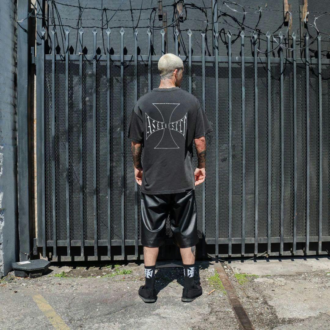 新品ASKYURSELF 90S CROSS VINTAGE T