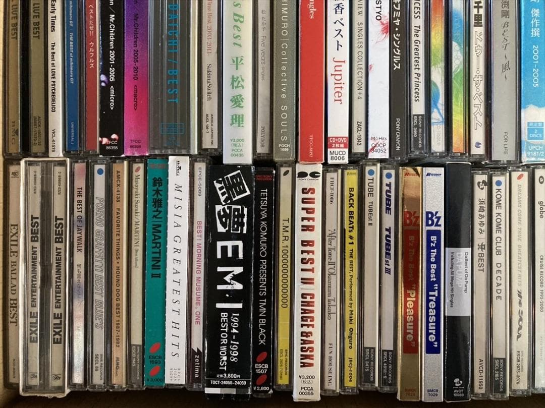 邦楽 ベストアルバム CD まとめて80枚セット [KH558]