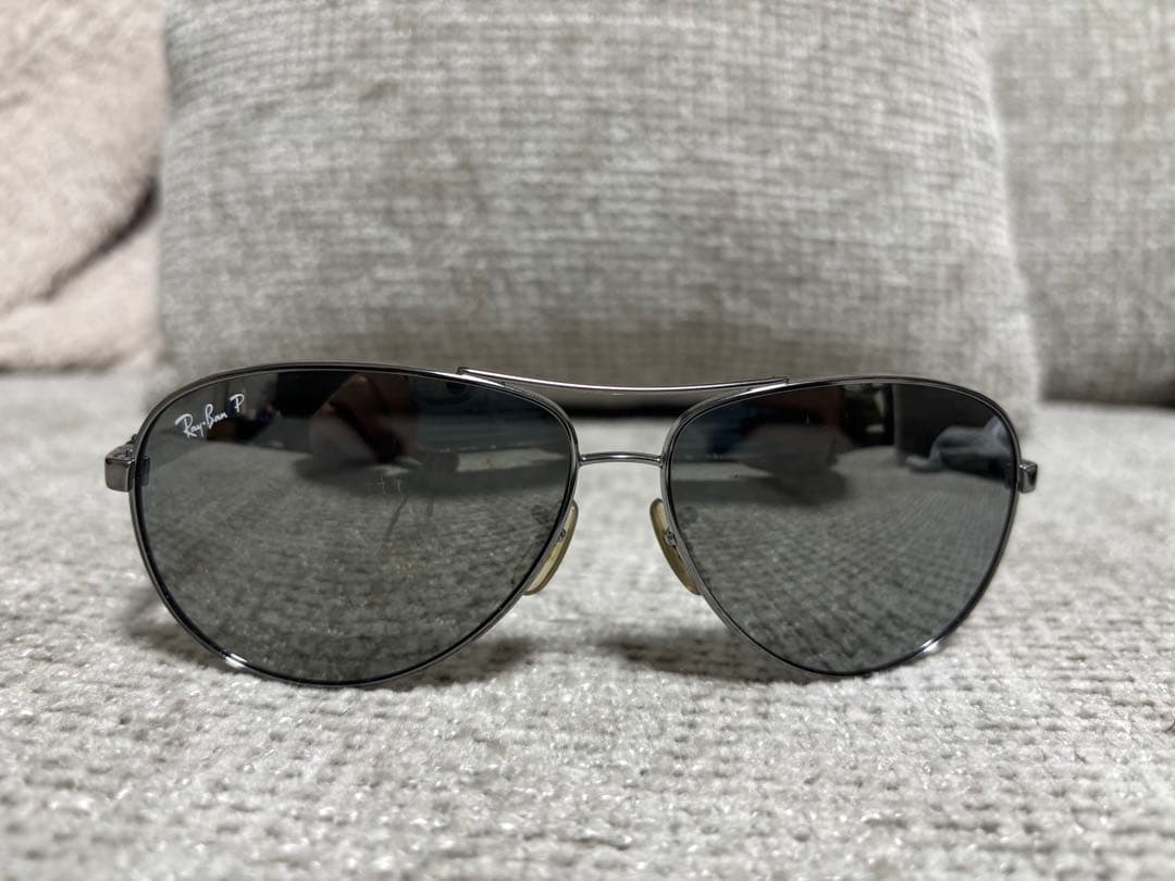 【土日限定】Ray-Ban RB8313 アビエーターサングラスカーボンレイバン