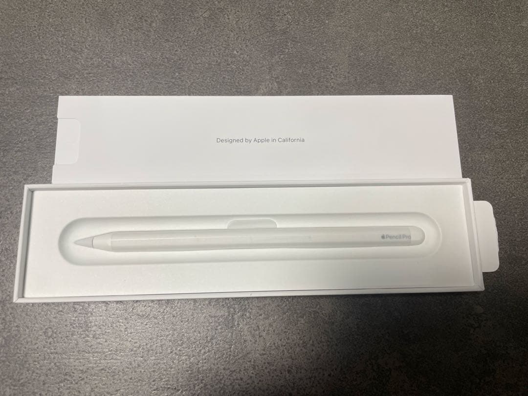 Apple Pencil Pro ホワイト　【開封済】新品　未使用